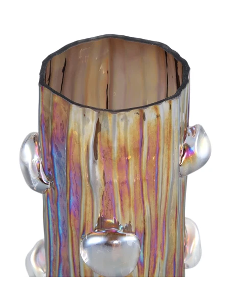 PTMD - Parke Vase - Brown Glass