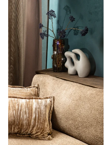 PTMD - Parke Vase - Brown Glass