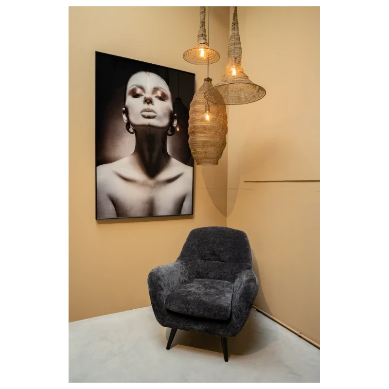 PTMD - Donny Armchair - Anthracite