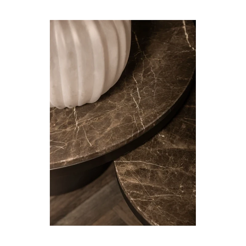 PTMD - Breght Coffee Table - Brown and Black