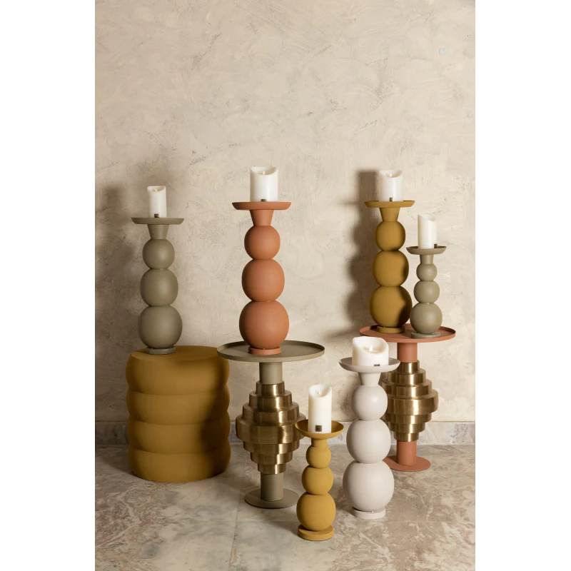 PTMD - Portacandela Shannan - Crema