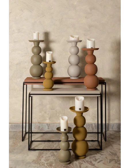 PTMD - Portacandela Shannan - Crema