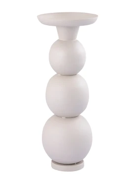PTMD - Shannan Candle Holder - Cream
