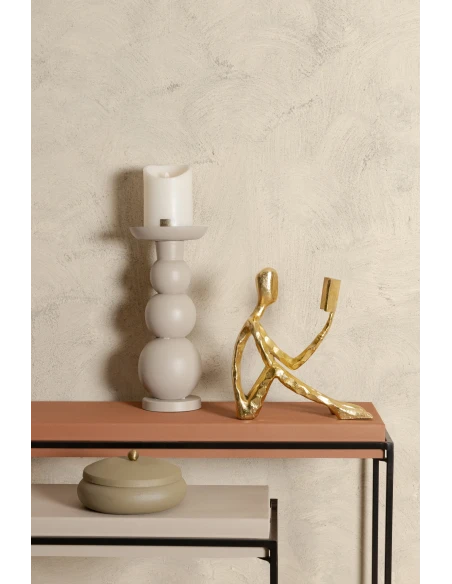 PTMD - Portacandela Shannan - Crema