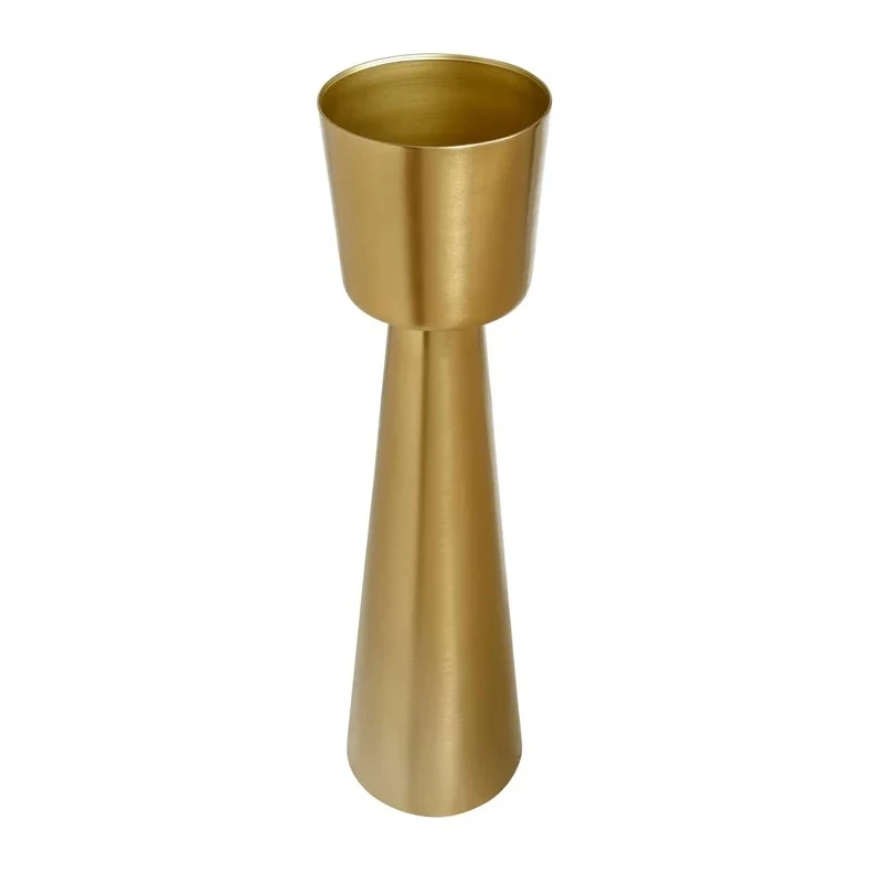 PTMD - Egson Plant Pot Holder with Foot - Gold