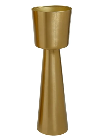 PTMD - Egson Plant Pot Holder with Foot - Gold