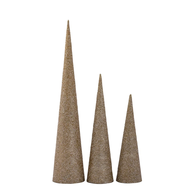 PTMD - Decorazione Albero di Natale con Perline Tahani - Oro