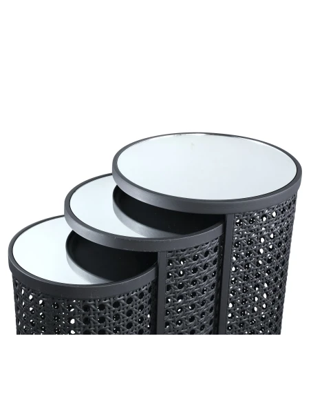 PTMD - Set of 3 Jinda Coffee Tables - Grey