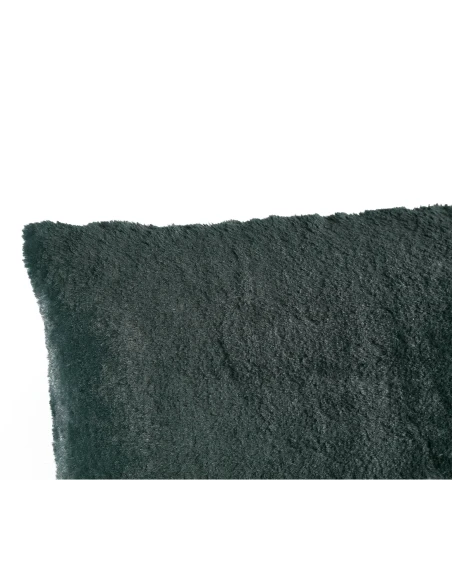 PTMD - Cuscino in Pelliccia Sintetica Mattie - Verde Scuro
