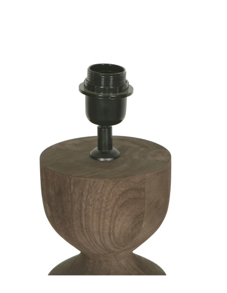 PTMD - Lampada da Tavolo Elaine in Legno di Mango