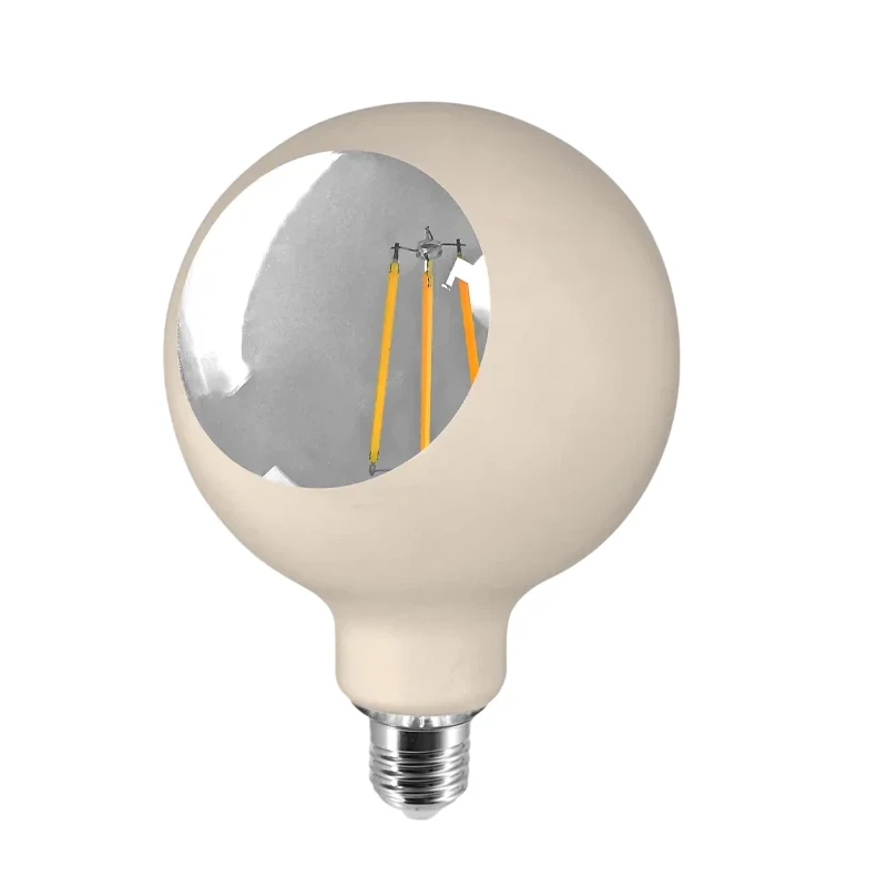 Filotto - Lampada Bassa da Terra Rocco Camo - Panna