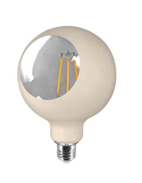 Filotto - Lampada Bassa da Terra Rocco Camo - Panna