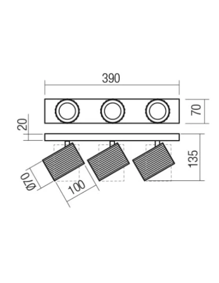 Redo Group - Delphi Triple Adjustable Mini Projector