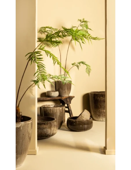 PTMD - Cachepot Aleix - Ceramica Marrone