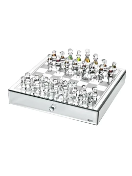Ottaviani - Scacchiera in Cristallo - 35 x 35 x H 6 cm