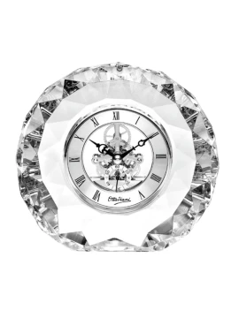 Ottaviani - Round Crystal Clock - H 15.5 cm