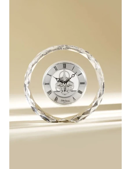 Ottaviani - Round Crystal Clock - H 15.5 cm