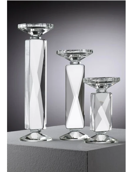 Ottaviani - Rectangular Crystal Candlestick