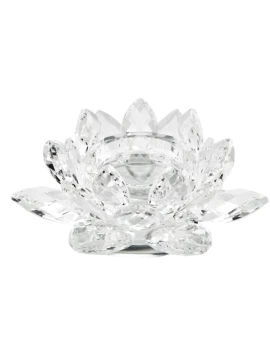 Ottaviani - Crystal Star Candle Holder - Transparent