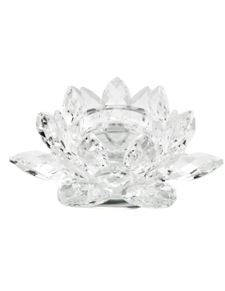 Ottaviani - Crystal Star Candle Holder - Transparent