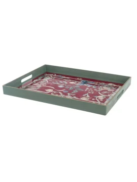 Blanc MariClò - Rectangular Tray Dream Weaves - Red