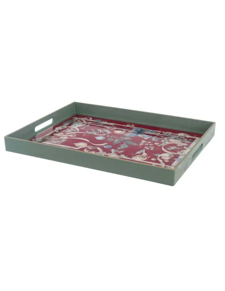 Blanc MariClò - Rectangular Tray Dream Weaves - Red