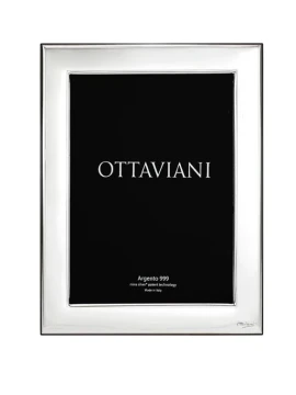 Ottaviani - Mirror Photo Frame - Silver
