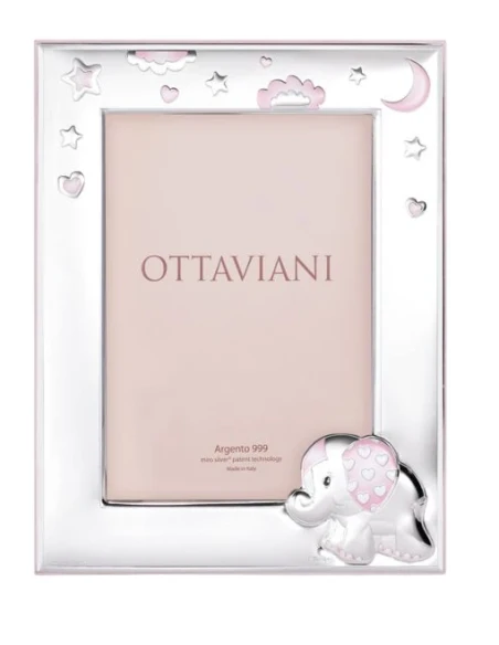 Ottaviani - Portafoto Elefantina - Argento