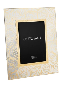 Ottaviani - Rose Crystal Photo Frame - Gold