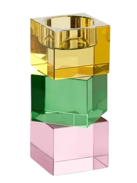 Ottaviani - Candeliere in Cristallo Colorato - Medio