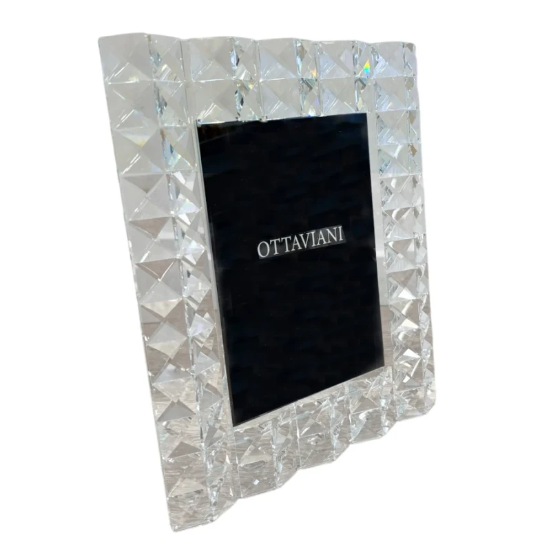 Ottaviani - Crystal Photo Frame - Wavy