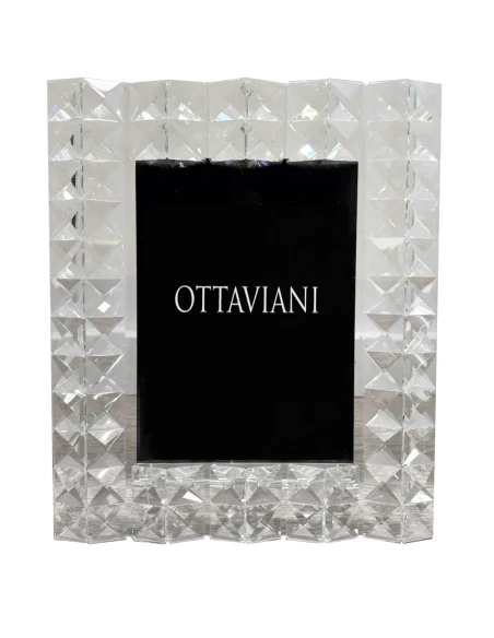 Ottaviani - Crystal Photo Frame - Wavy