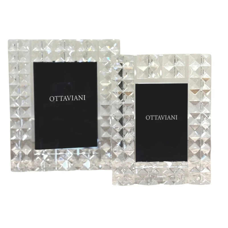 Ottaviani - Crystal Photo Frame - Wavy