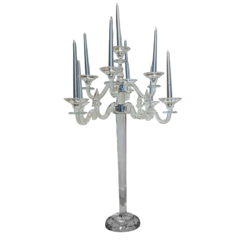 Ottaviani - 9-Light Crystal Candlestick - H 85 cm