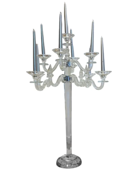 Ottaviani - 9-Light Crystal Candlestick - H 85 cm