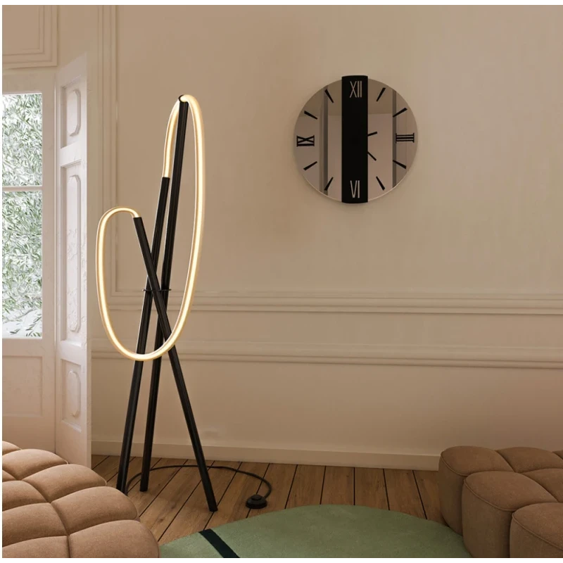 Ceart - Vega Mirror Wall Clock - Smoked Black