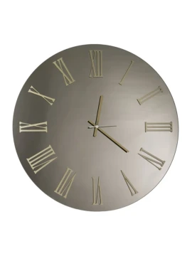 Ceart - Sirio Mirror Wall Clock - Copper/Metallic Gold