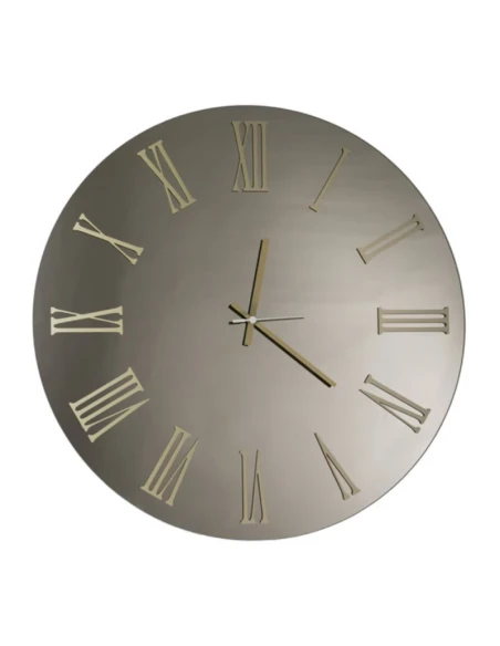 Ceart - Sirio Mirror Wall Clock - Copper/Metallic Gold