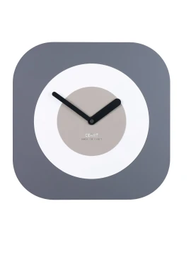 Ceart - Girotondo Wall Clock - Grey / White / Dove Grey