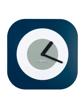 Ceart - Orologio da Parete Girotondo - Petrolio / Bianco / Verde