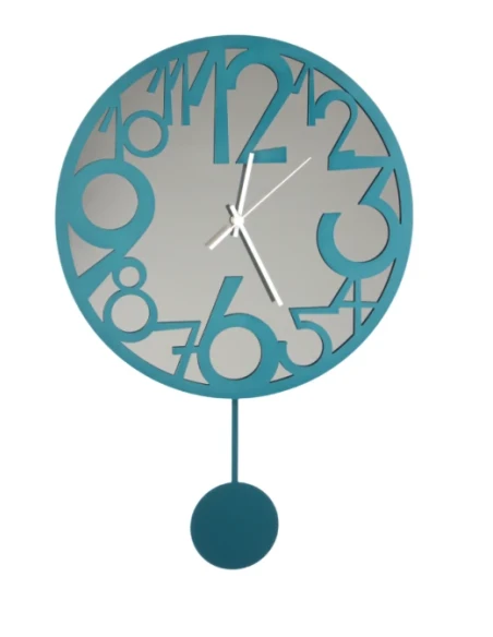 Ceart - Venezia Pendulum Clock - Blu Petrolio