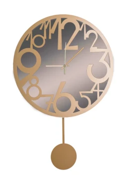 Ceart - Venice Pendulum Clock - Metallic Gold