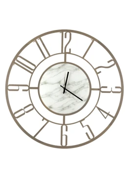 Ceart - Penelope Wall Clock - Pastel Dove Grey