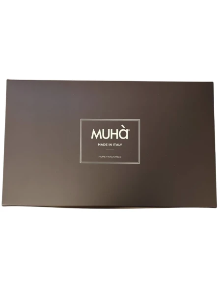 Muhà - "Magnolia" Diffuser Gift Set + Reed Diffuser - Dolce Latte