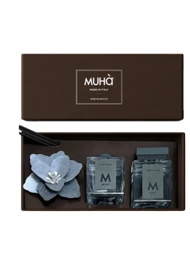 Muhà - Magnolia Diffuser Gift Set + Reed Diffuser - Tonka and Sandalwood
