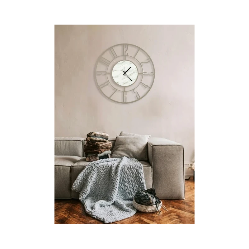 Ceart - Orologio da Parete Penelope - Tortora Pastello