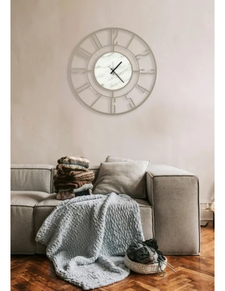 Ceart - Orologio da Parete Penelope - Tortora Pastello