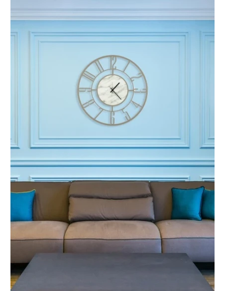 Ceart - Orologio da Parete Penelope - Tortora Pastello