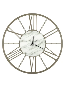 Ceart - Wheel Wall Clock - Pastel Dove Grey