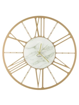 Ceart - Wheel Wall Clock - Metallic Gold